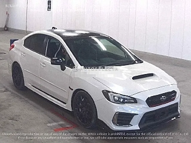 Subaru WRX STI 2018, auction grade 4.5