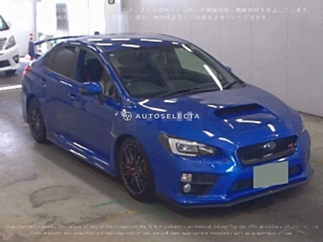Subaru WRX STI 2017, auction grade 4.5