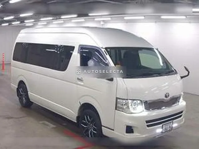 Toyota Hiace Wagon 2012, auction grade 3
