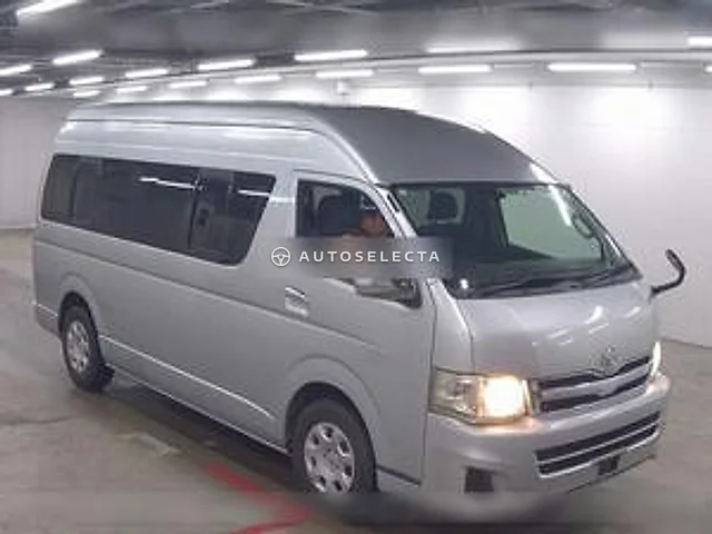 Toyota Hiace Wagon 2013, auction grade 3