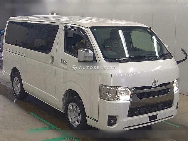 Toyota Hiace Van 2025, auction grade 6