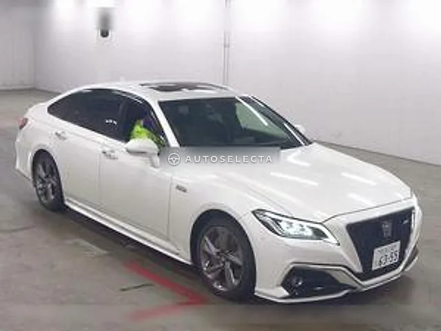 Toyota Crown Hybrid 2018, auction grade R