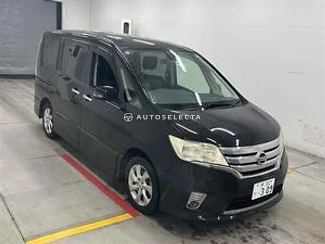 Nissan Serena 2012, auction grade 3.5