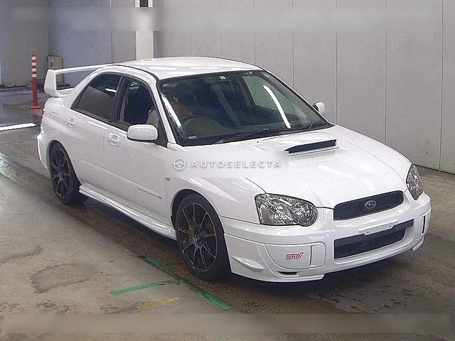 Subaru Impreza WRX STI 2004, auction grade 4