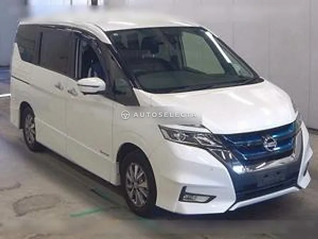 Nissan Serena 2019, auction grade 3.5