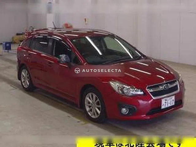 Subaru Impreza Sport 2012, auction grade 4