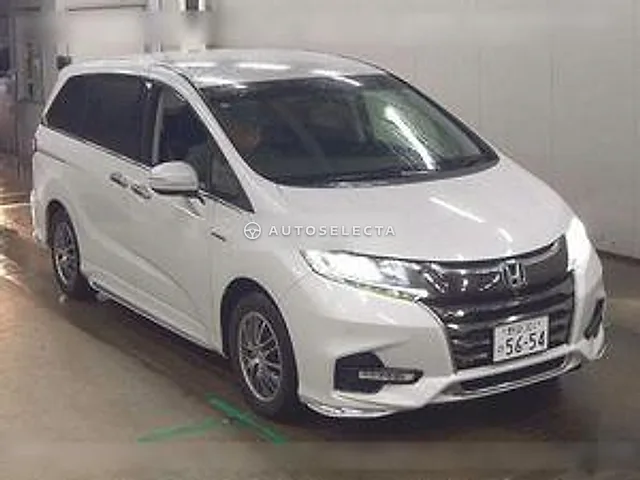 Honda Odyssey Hybrid 2018, auction grade 4.5