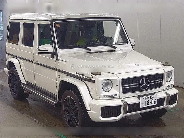 Mercedes-AMG G-Class 2017, auction grade 4.5