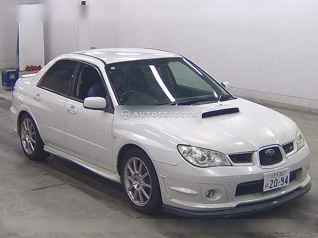 Subaru Impreza STI 2006, auction grade RA