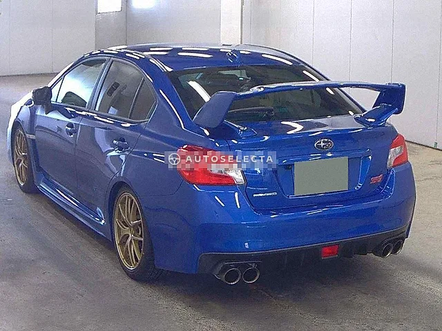 Subaru WRX STI 2018, auction grade 4.5