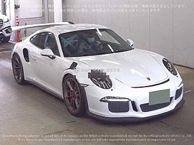 Porsche 911 GT3 RS 2016, auction grade 4.5