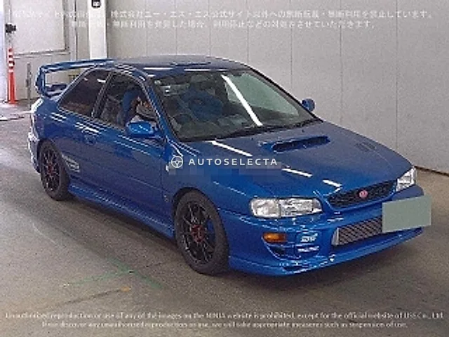 Subaru Impreza STI Type R 2000, auction grade 3.5