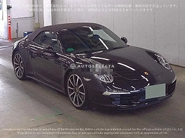 Porsche 911 2013, auction grade 4.5