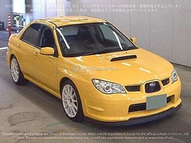 Subaru Impreza STI Spec C 2006, auction grade 4.5
