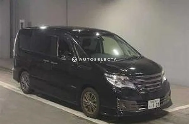Nissan Serena 2014, auction grade 3.5
