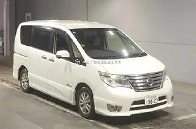 Nissan Serena 2015, auction grade 4