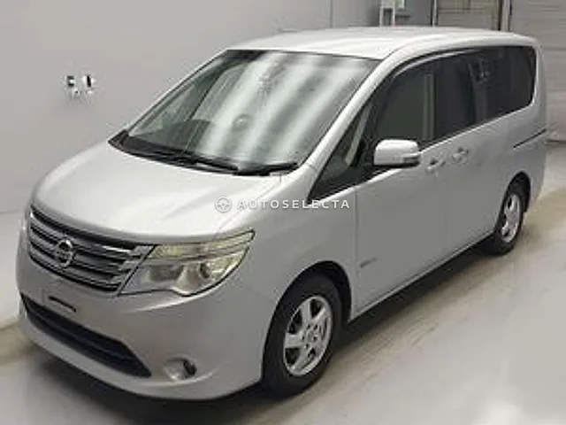 Nissan Serena 2015, auction grade 3.5