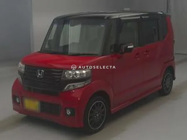 Honda N-BOX Custom 2014, auction grade 3.5