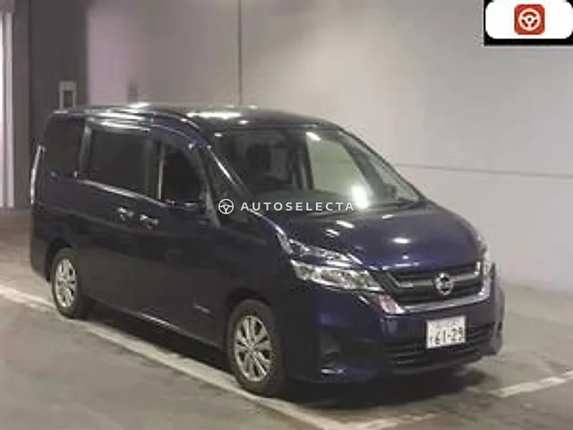 Nissan Serena 2017, auction grade 3.5