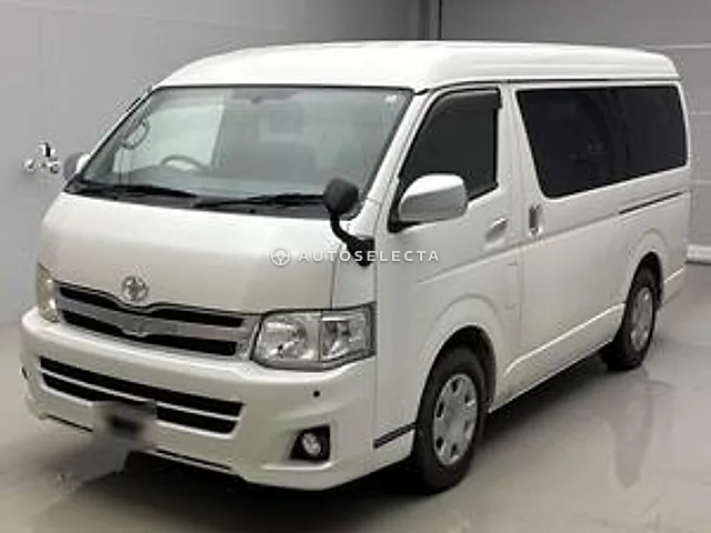 Toyota Hiace Wagon 2012, auction grade 3