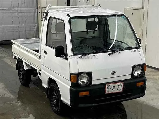 Subaru Sambar Truck 1990, auction grade 3