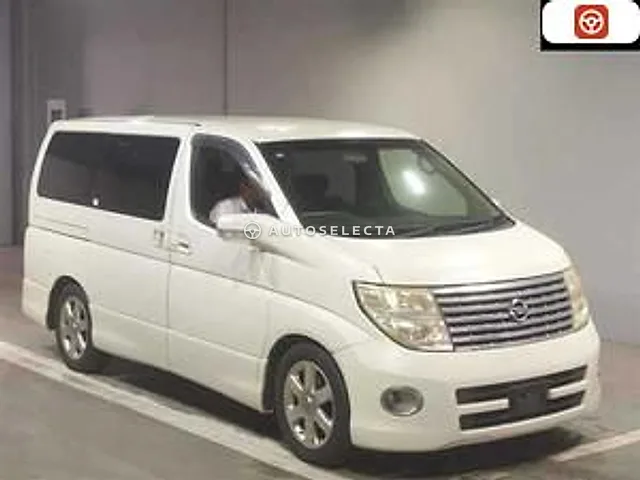 Nissan Elgrand 2005, auction grade 3.5