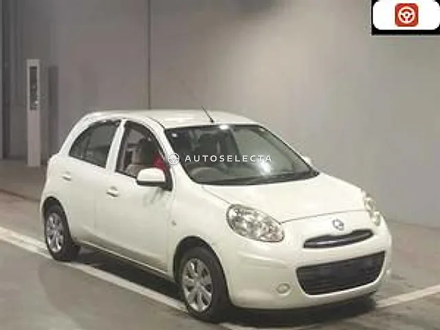 Nissan March 2012, auction grade 3.5