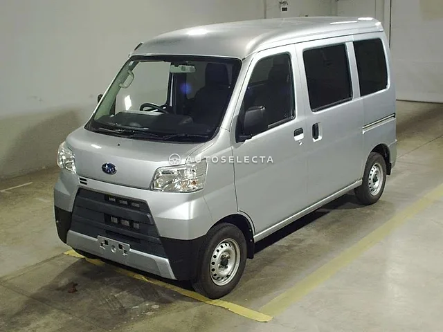 Subaru Sambar Van 2018, auction grade 4