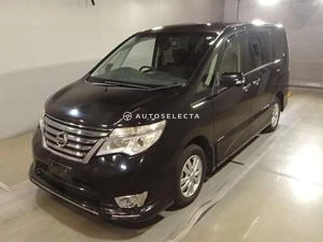 Nissan Serena 2015, auction grade 3.5