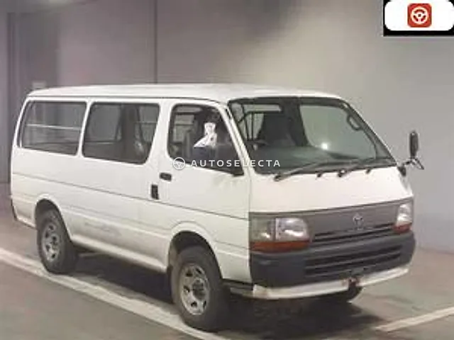 Toyota Hiace Van 1998, auction grade 3
