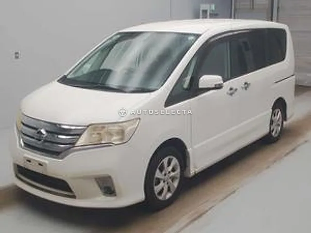 Nissan Serena 2011, auction grade 3.5