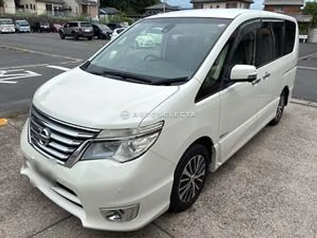 Nissan Serena 2016, auction grade 3.5