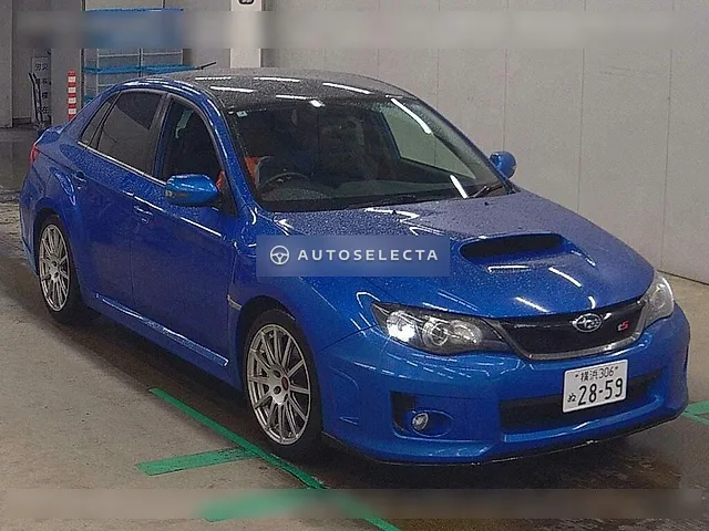 Subaru Impreza STI 2011, auction grade 4.5