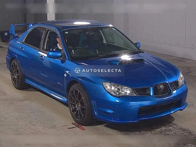 Subaru Impreza WRX STI 2006, auction grade 4