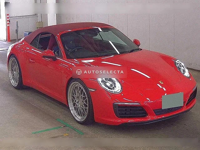 Porsche 911 2017, auction grade 4.5