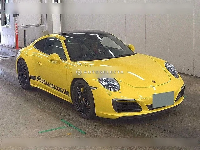 Porsche 911 2017, auction grade 4.5