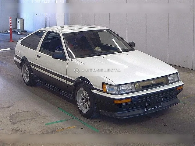 Toyota Corolla Levin 1986, auction grade 3.5