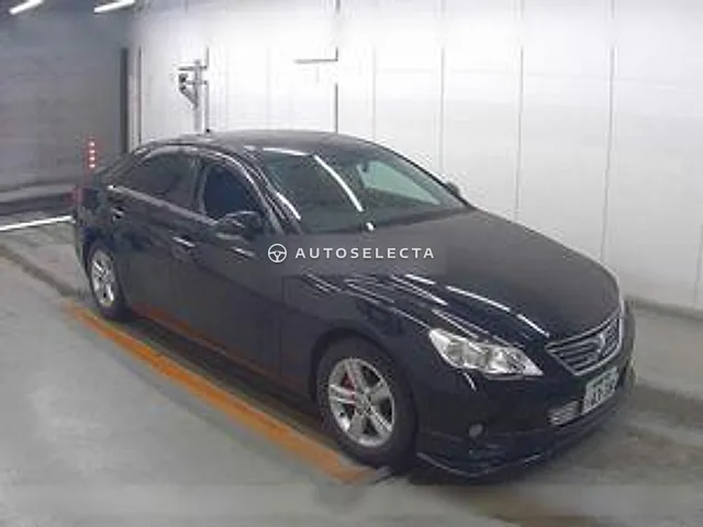 Toyota Mark X 2010, auction grade 3.5
