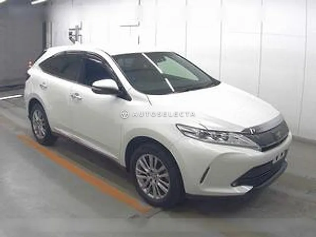 Toyota Harrier 2018, auction grade 3.5