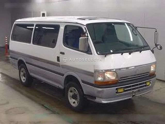 Toyota Hiace Van 1996, auction grade 2