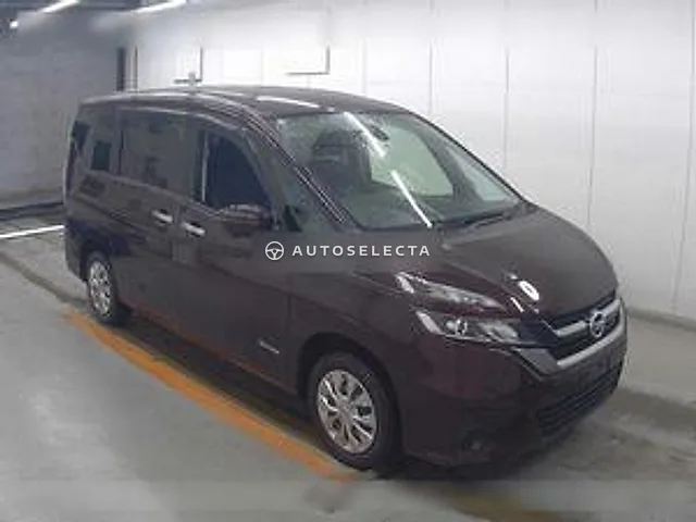 Nissan Serena 2017, auction grade 3.5