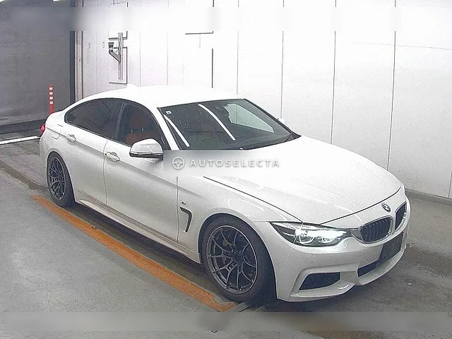BMW 4 Series 2017, auction grade 4.5