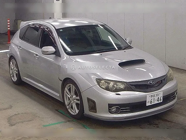 Subaru Impreza STI 2008, auction grade 4