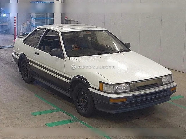 Toyota Corolla Levin 1987, auction grade 3