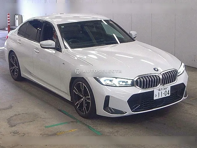 BMW 3 Series 2022, auction grade 5