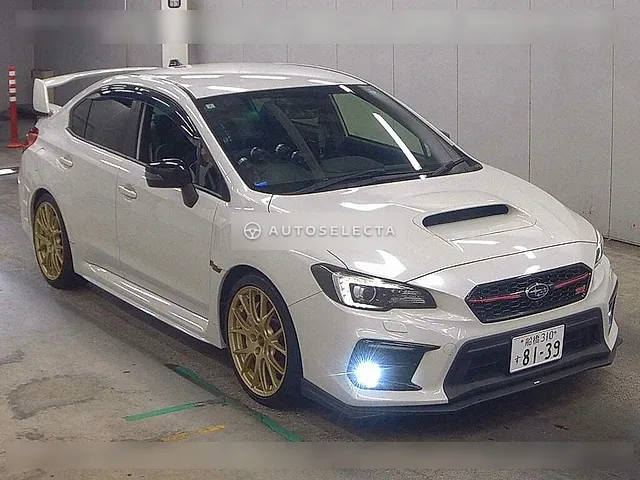 Subaru WRX STI 2020, auction grade 4.5
